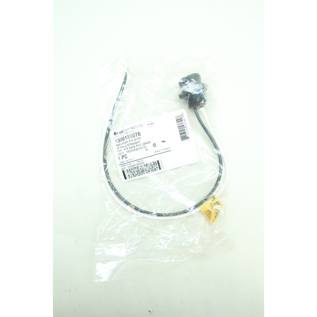 Brad Harrison 1R2006A20A120 Male 12in 2 Pin Connector
