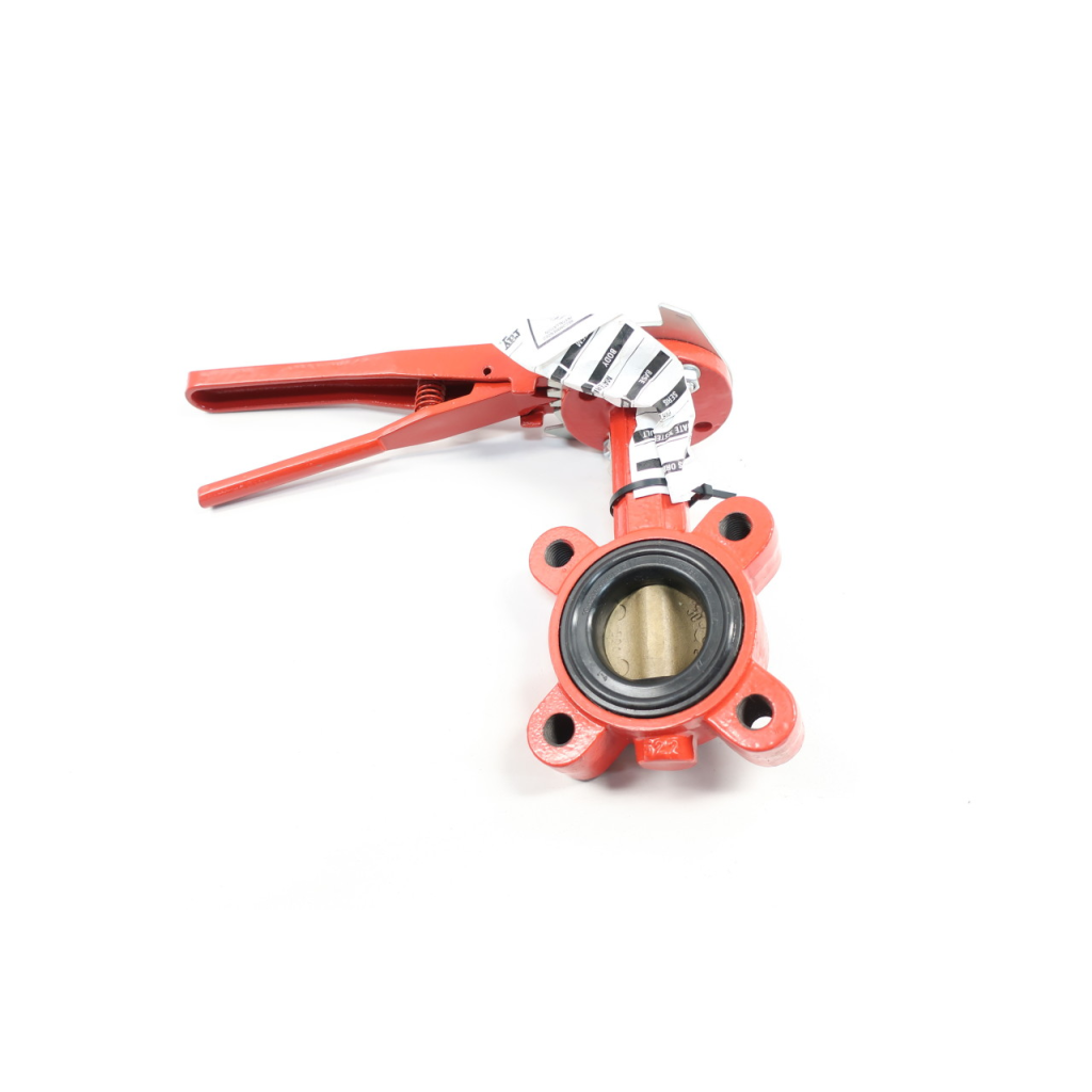 Bray T381 Manual Iron Bronze Wafer Butterfly Valve 2in