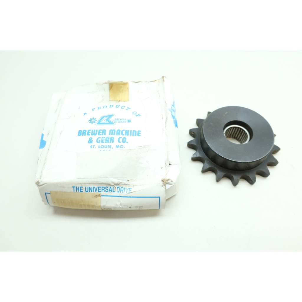 Brewer Machine 60B17 Single Roller Chain Sprocket 17t