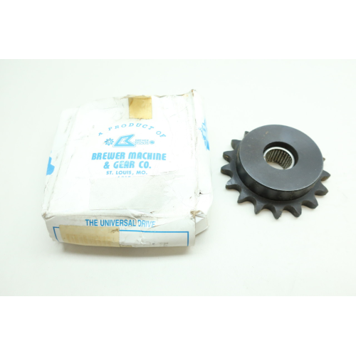 Brewer Machine 60B17 Single Roller Chain Sprocket 17t