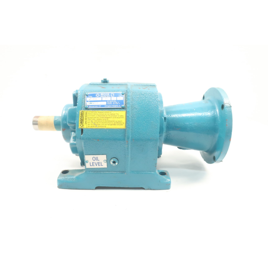 Brook Hansen JFN23B Inline Gear Reducer 7/8in 1-1/4in 28:1