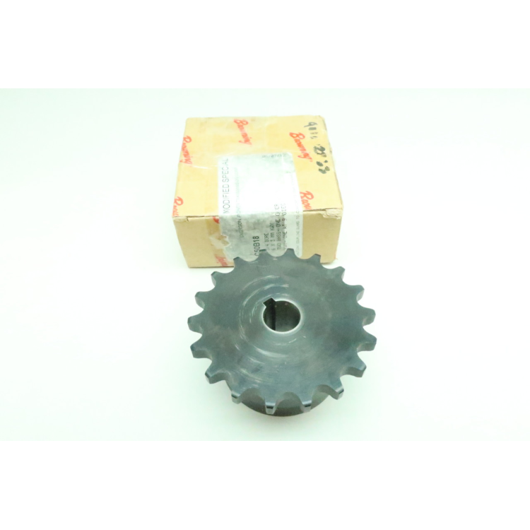 Browning C50B18 Single Roller Chain Sprocket 3/4in 18t 5/8in