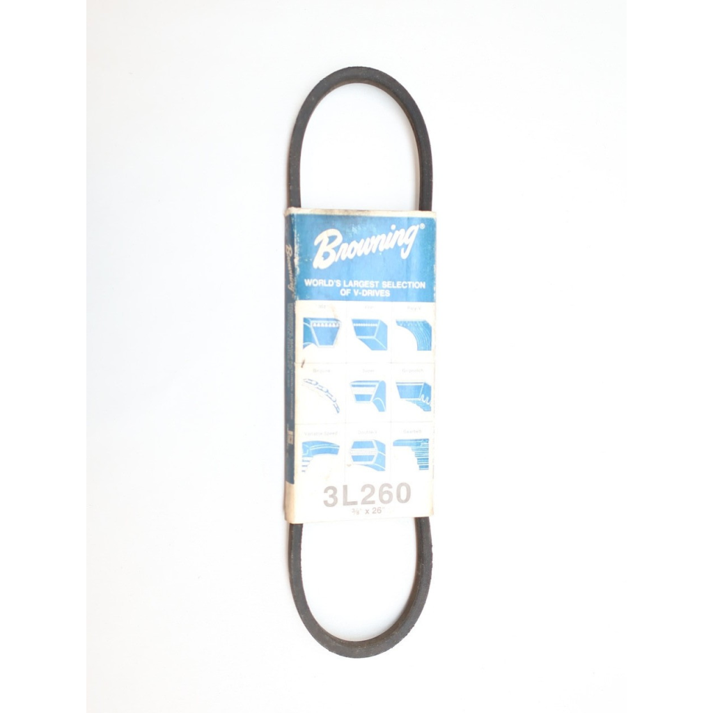 Browning 3L260 Fhp V-belt 26in X 3/8in