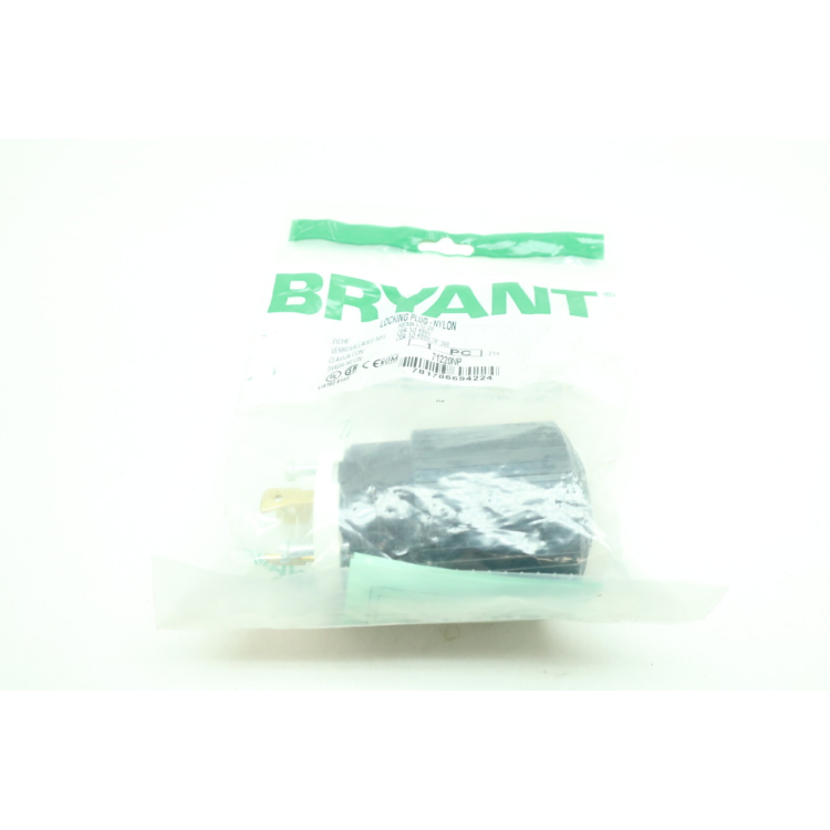 Bryant 71220NP Plug 3p 3w 20a Amp 480v-ac