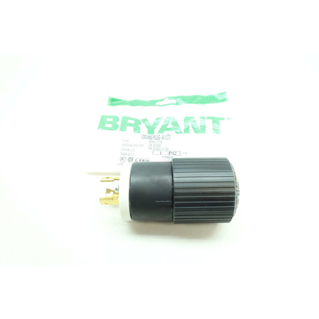 Bryant 71220NP Plug 3p 3w 20a 480v-ac