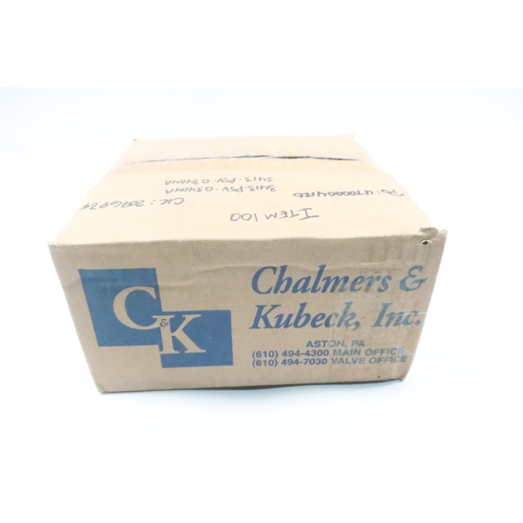 CHALMERS & KUBECK 1905-30GC-3-CC-MS-31-RF-GS