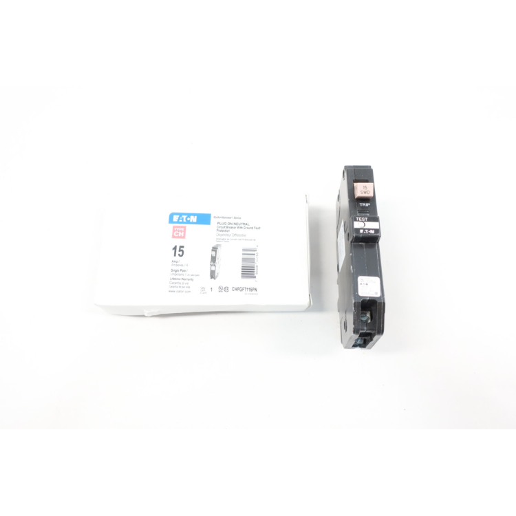 CUTLER HAMMER CHFGFT115PN 1P, 15 A AMP, 120 V-AC