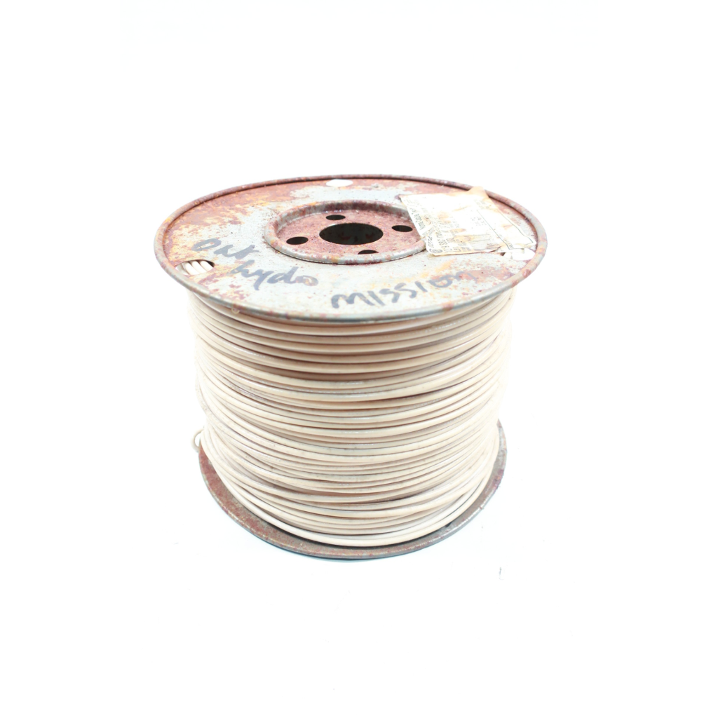 Cable Tech 12/19 SBC TWN75 T90 THHN THWN White 12awg 300m Wire
