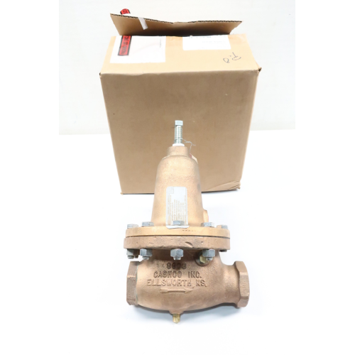 Cashco BB6-3B27-120F0000A Bronze Pressure Reducing Regulator Valve 1in Npt