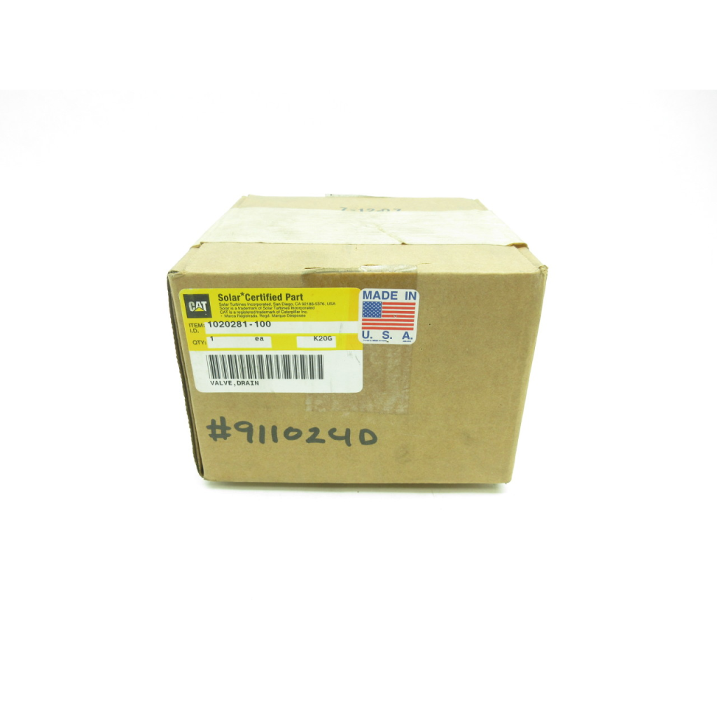 Caterpillar Cat 1020281-100 Drain Valve