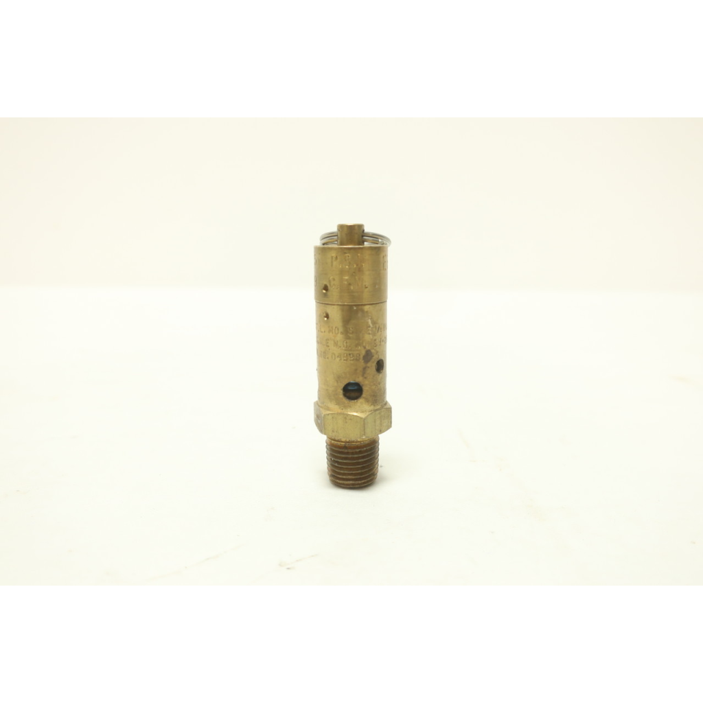 Cdi 049984-0 Brass Relief Valve Tank Pop Off 99cfm 125psi 1/4in Npt