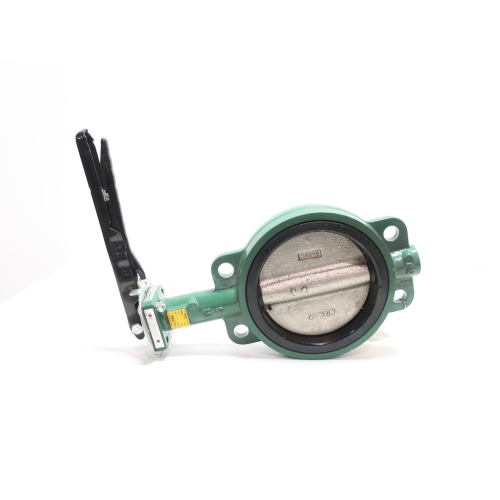 Center Line 57 Manual Iron Wafer Butterfly Valve 6in