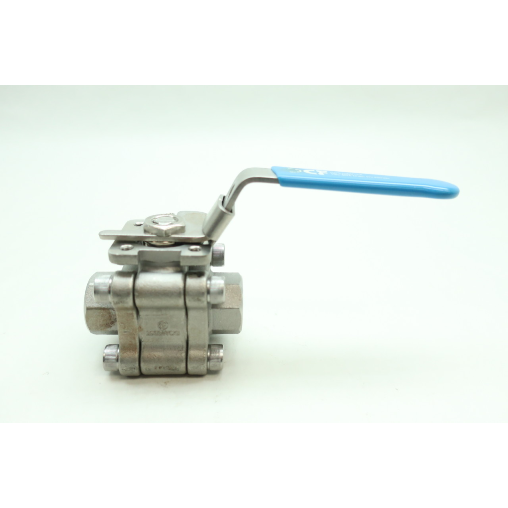 Cf Fluid Controls Manual Stainless Socket Weld Ball Valve 1/2-3/4in