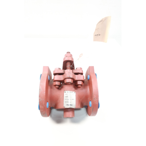 Chemvalve Lined Flanged Plug Valve 2in Chemvalve Lined Flanged Plug Valve 2in