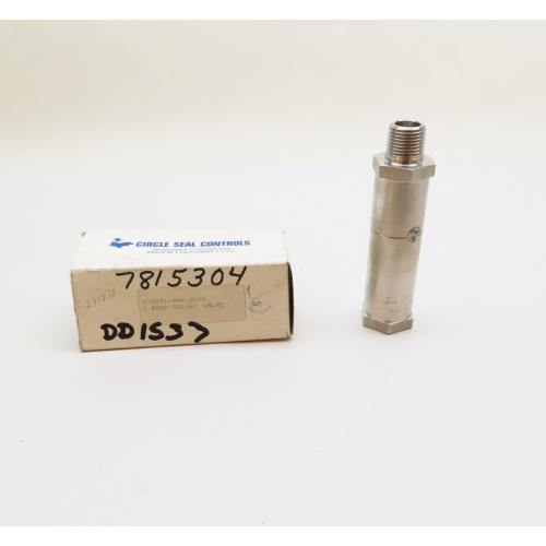 Circle Seal 5159T1-4MP-2000 Stainless 2000psi 1/2in Npt Relief Valve
