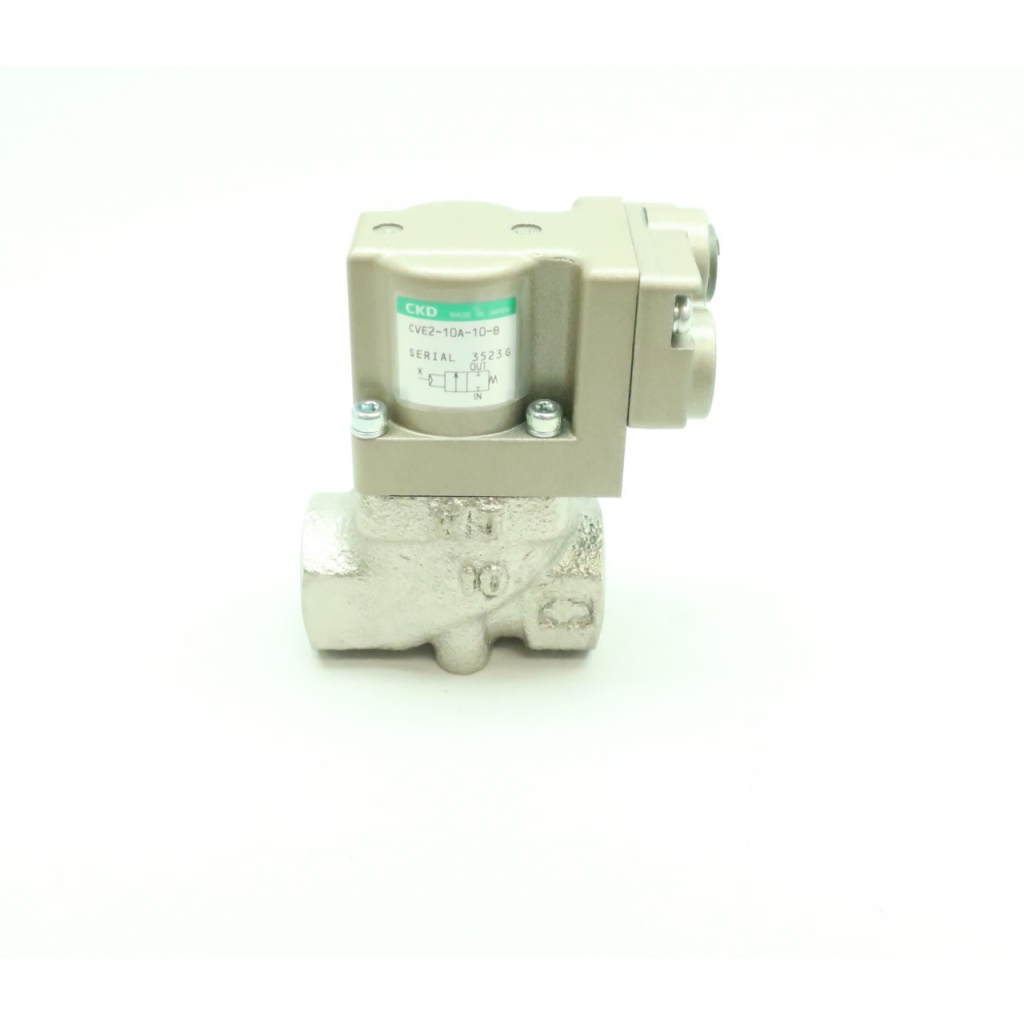 Ckd CVE2-10A-10-B Coolant Valve 3/8in Npt