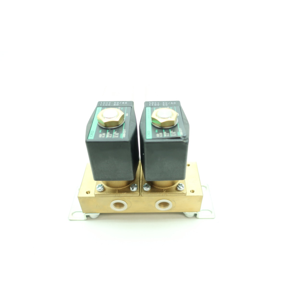 Ckd GAB412-7 Solenoid Valve 110v-ac 1/4in Npt
