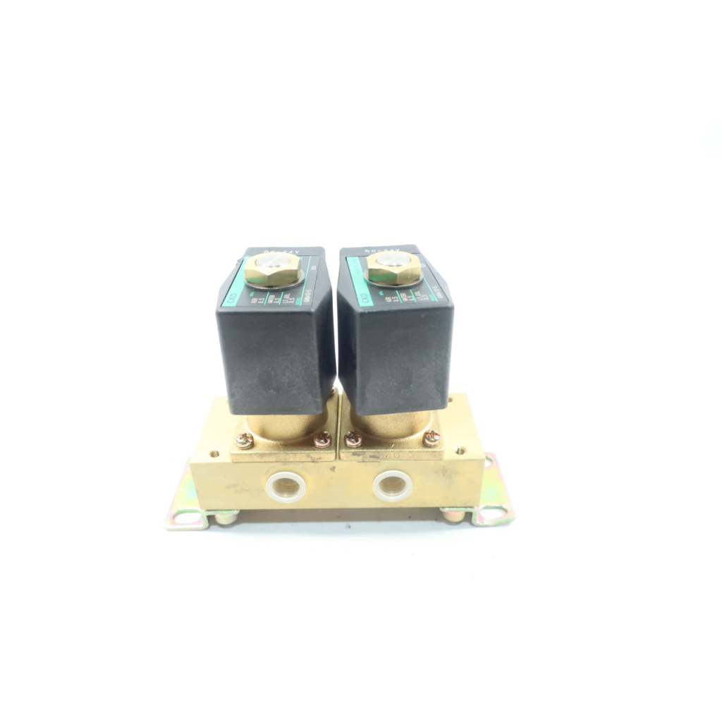 Ckd GAB412-5 Solenoid Valve 24v-dc 1/4in Npt