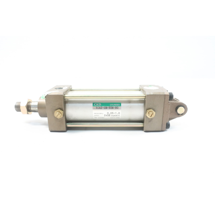 Ckd SCA2-CB-50B-80 Double Acting Pneumatic Cylinder 50mm 3/8in 0.05-1.0mpa 80mm