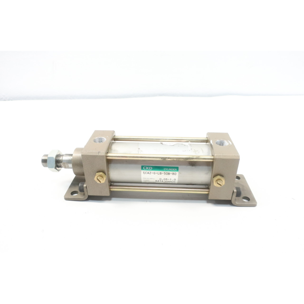 Ckd SCA2-G-LB-50B-80 Double Acting Pneumatic Cylinder 50mm 3/8in 0.05-1psi 80mm