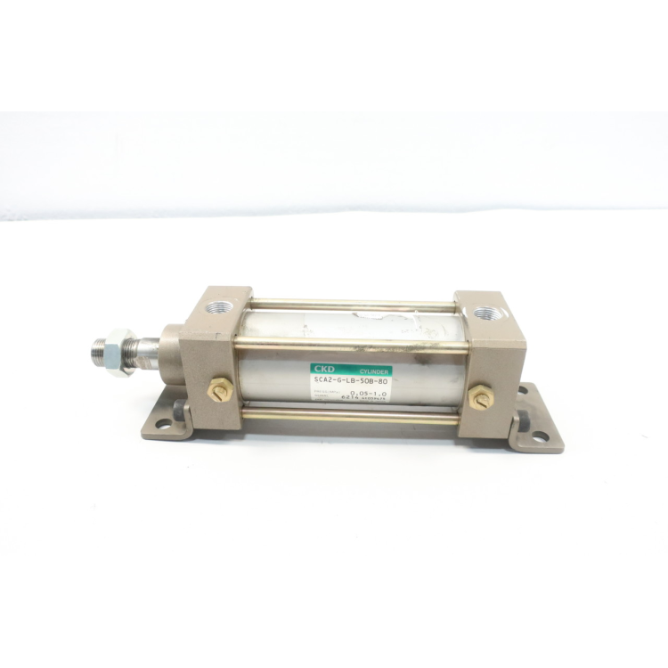 Ckd SCA2-G-LB-50B-80 Double Acting Pneumatic Cylinder 50mm 3/8in 0.05-1psi 80mm