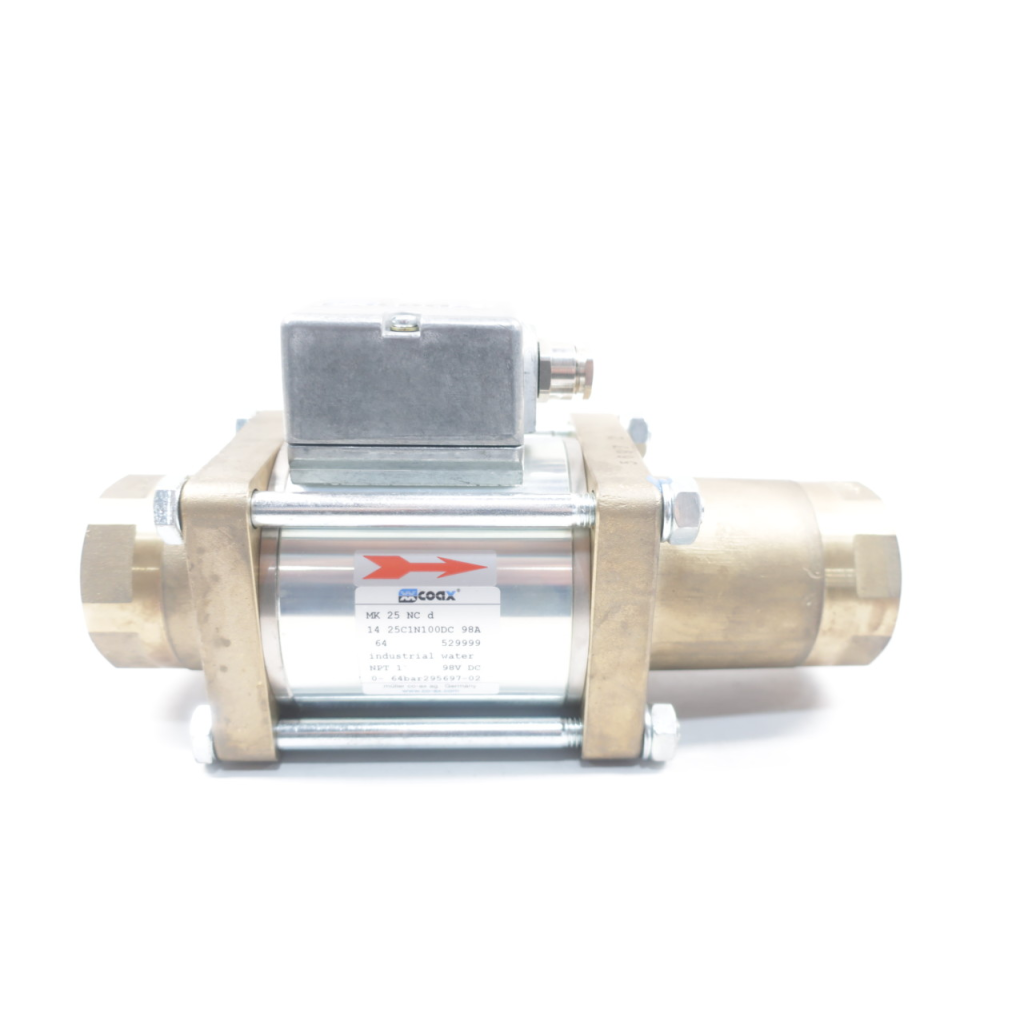 Coax MK 25 NC D Solenoid Valve 98v-dc 1in Npt