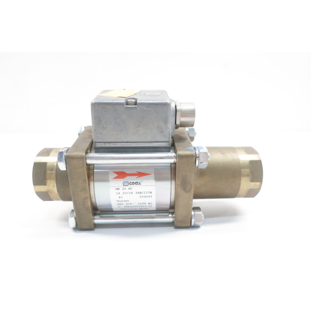 Coax MK 20 NC Solenoid Valve 110v-ac 3/4in Npt