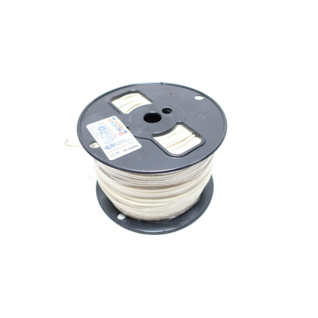 Colonial E148891-J Machine Tool Wire White 600v Stranded 1c 14awg 500ft