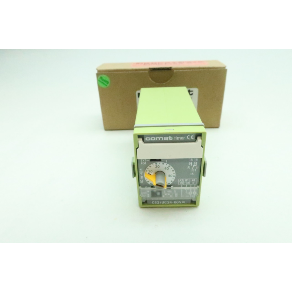 Comat CS2/UC24-60V Time Delay Relay 50ms-60h