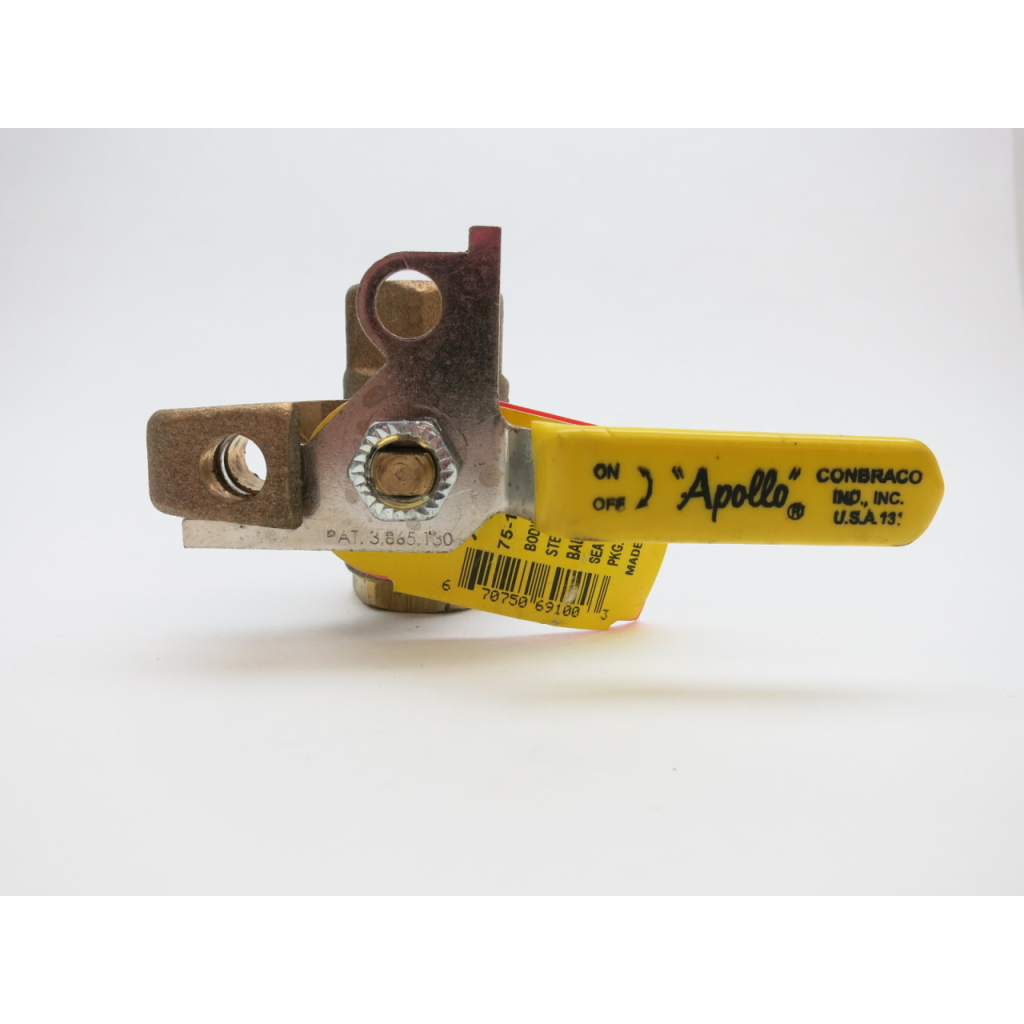 Conbraco Apollo Manual Bronze Ball Valve 2-1/2in Npt