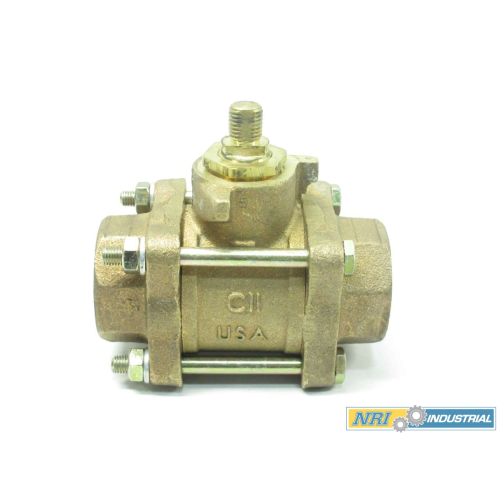 Conbraco Apollo 600 Wog 1 In Npt Bronze Threaded Ball Valve