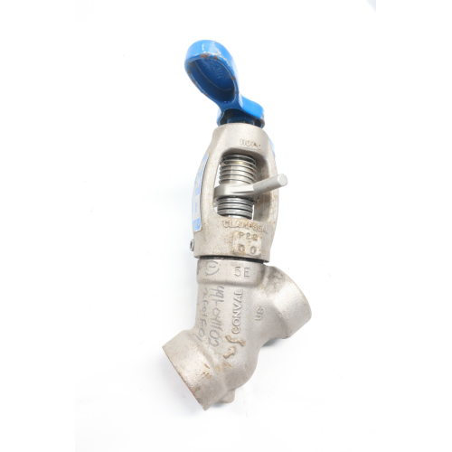 Conval 13C20-F225E-1103 Manual Steel Socket Weld Globe Valve 1/2in 2500