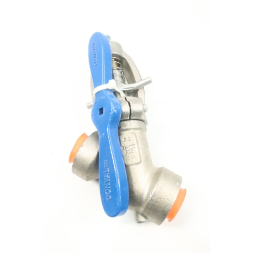 Conval 12G2J-F227H-STK8 Steel Socket Weld Globe Valve 1-1/2in 2155