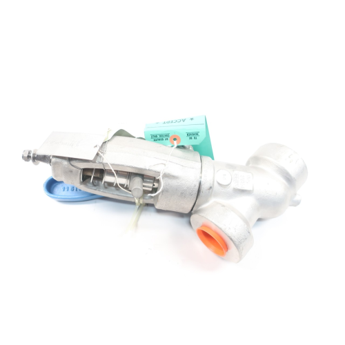 Conval 12G2J Manual Stainless Socket Weld Globe Valve 2in Conval 12G2J Manual Stainless Socket Weld Globe Valve 2in