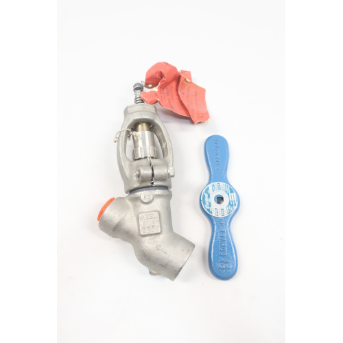 Conval 12G2 Manual Stainless Socket Weld Globe Valve 1/2in