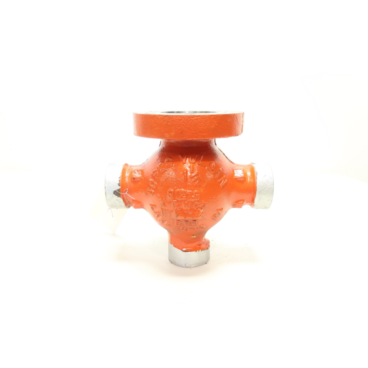 Copes Vulcan 129137 Steel Socket Weld Valve Body 1-1/2in 600 3-way