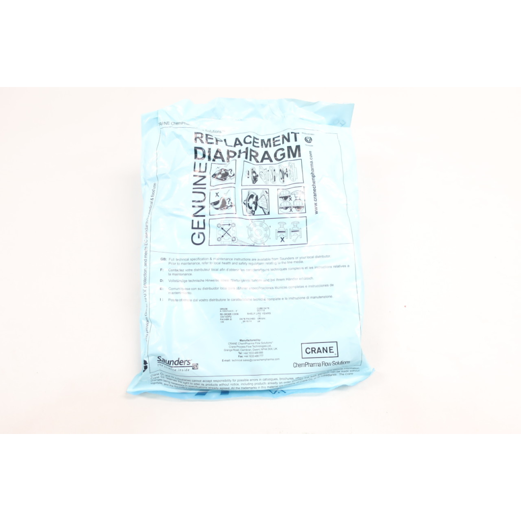 Crane A-100214425 Valve Diaphragm 4in