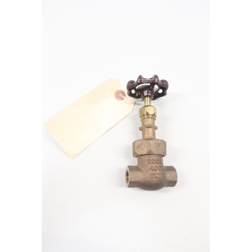 Crane 463M Manual Bronze Wedge Gate Valve 1/4in Npt 200