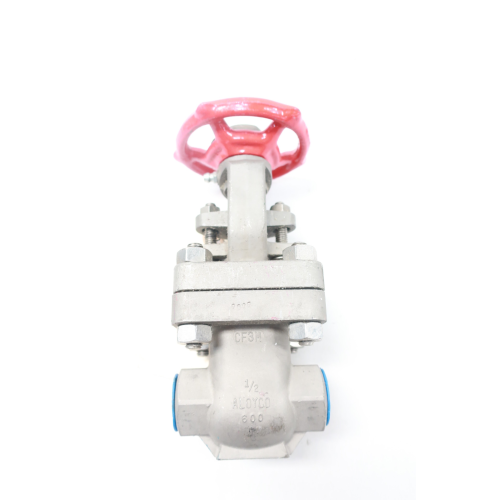Crane 4214-R Aloyco Manual Stainless Socket Weld Wedge Gate Valve 1/2in 600