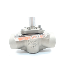 Crane 1366 SW Stainless Socket Weld Plug Valve 300 2in