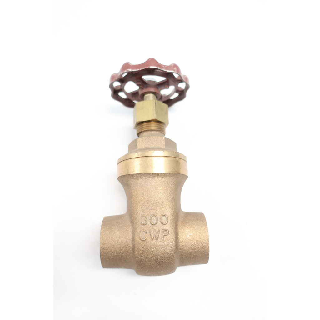 Crane 1324 Solder Manual Bronze Wedge Gate Valve 1-1/4in 300