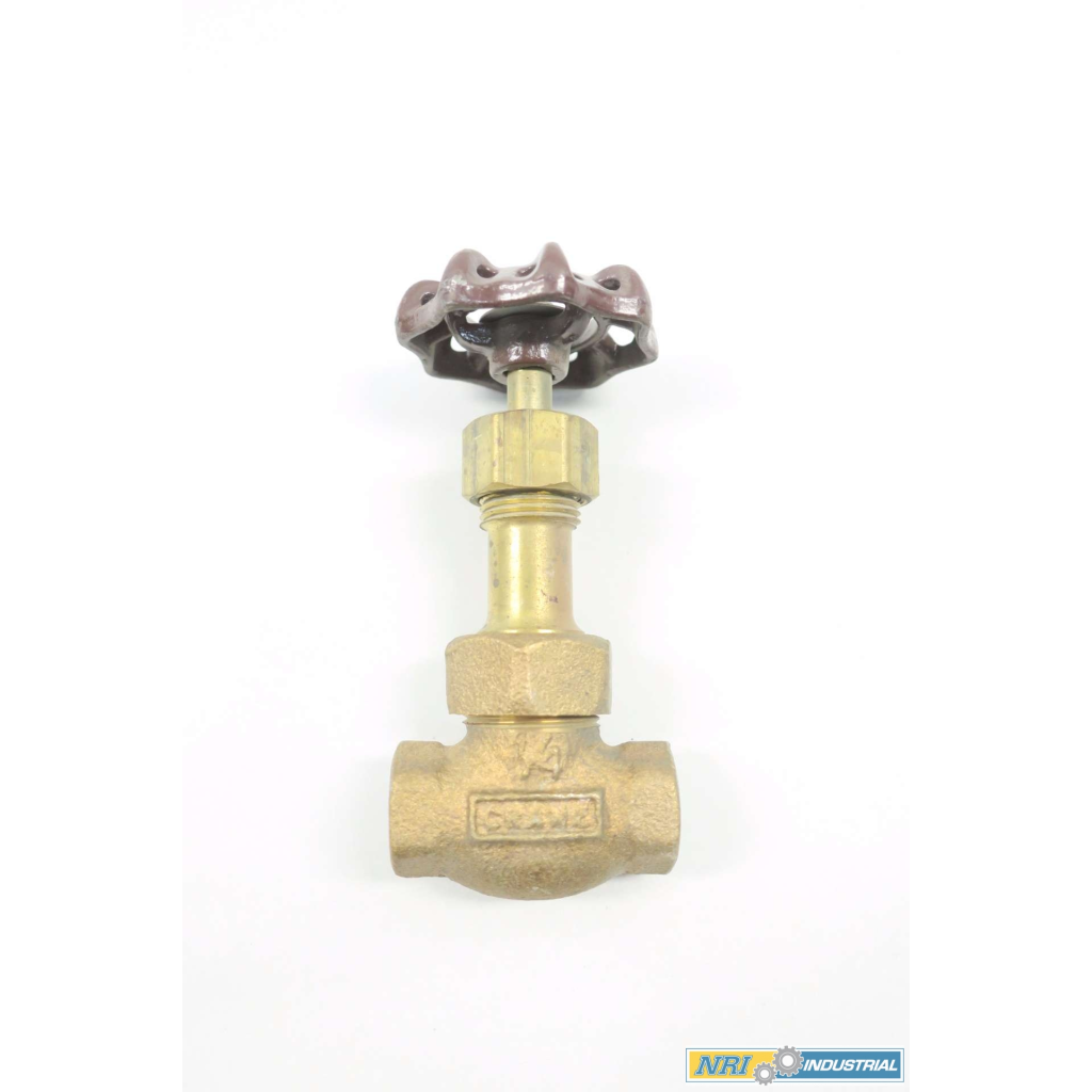 Crane 7 TF 300 Cwp 1/4 In Npt 150 Bronze Threaded Globe Valve