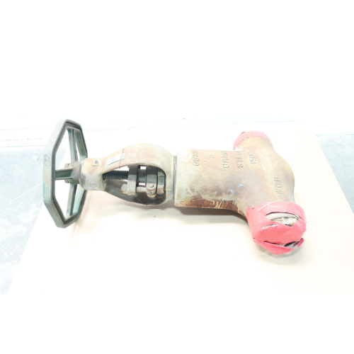 Crane 787-U1 Manual Steel Butt Weld Wedge Gate Valve 5in 1500