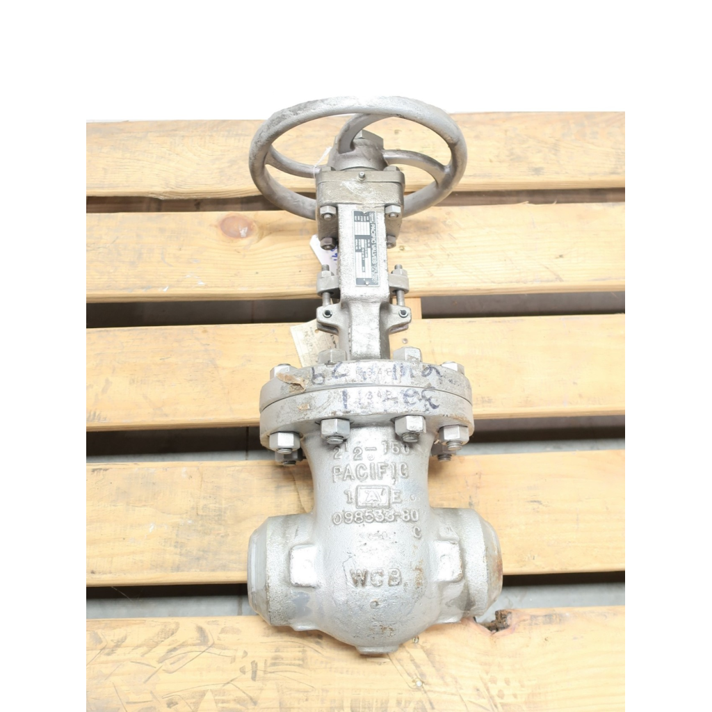 Crane 150-7-WE(40) Pacific Valves Manual 150 Steel Butt Weld 2-1/2in Gate Valve
