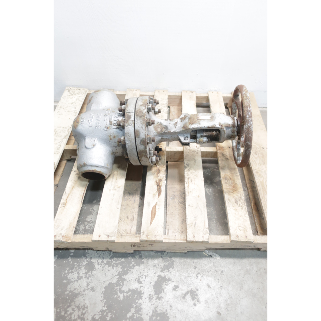 Crane 76-1/2-XR Manual 600 Steel Butt Weld 4in Wedge Gate Valve