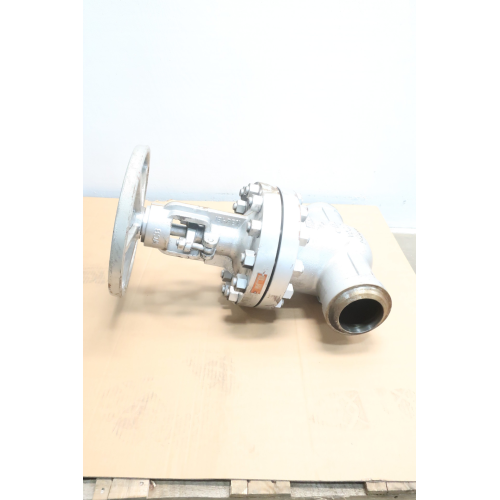 Crane 76 1/2XUF Manual Steel Butt Weld Wedge Gate Valve 600 4in