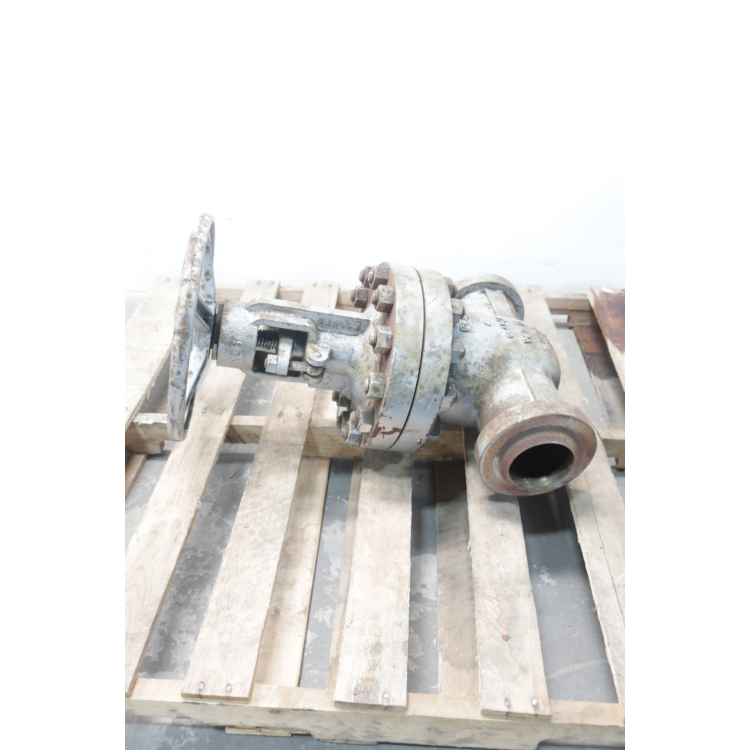Crane 33 1/2 XUF Manual 300 Steel Butt Weld 4in Wedge Gate Valve