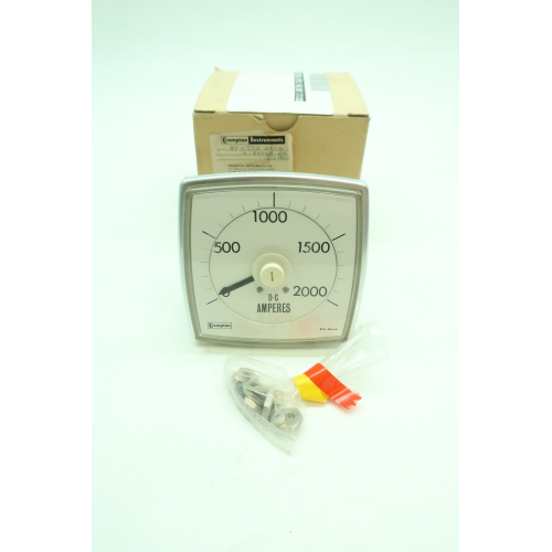 Crompton 016-05VA 0-2000 D-c Amp Ammeter