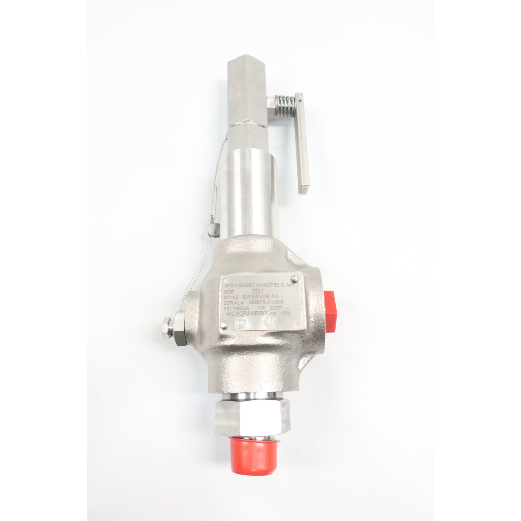Crosby 83MS80608L-N3 Relief Valve 3/4in X 1in 130psi