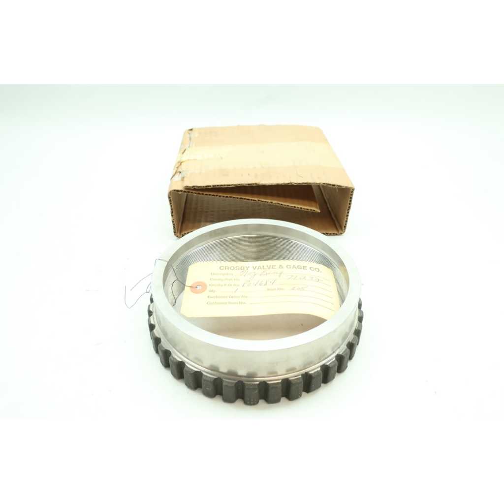 Crosby Valve & Gage 71232 Stainless Valve Nozzle Ring 6in